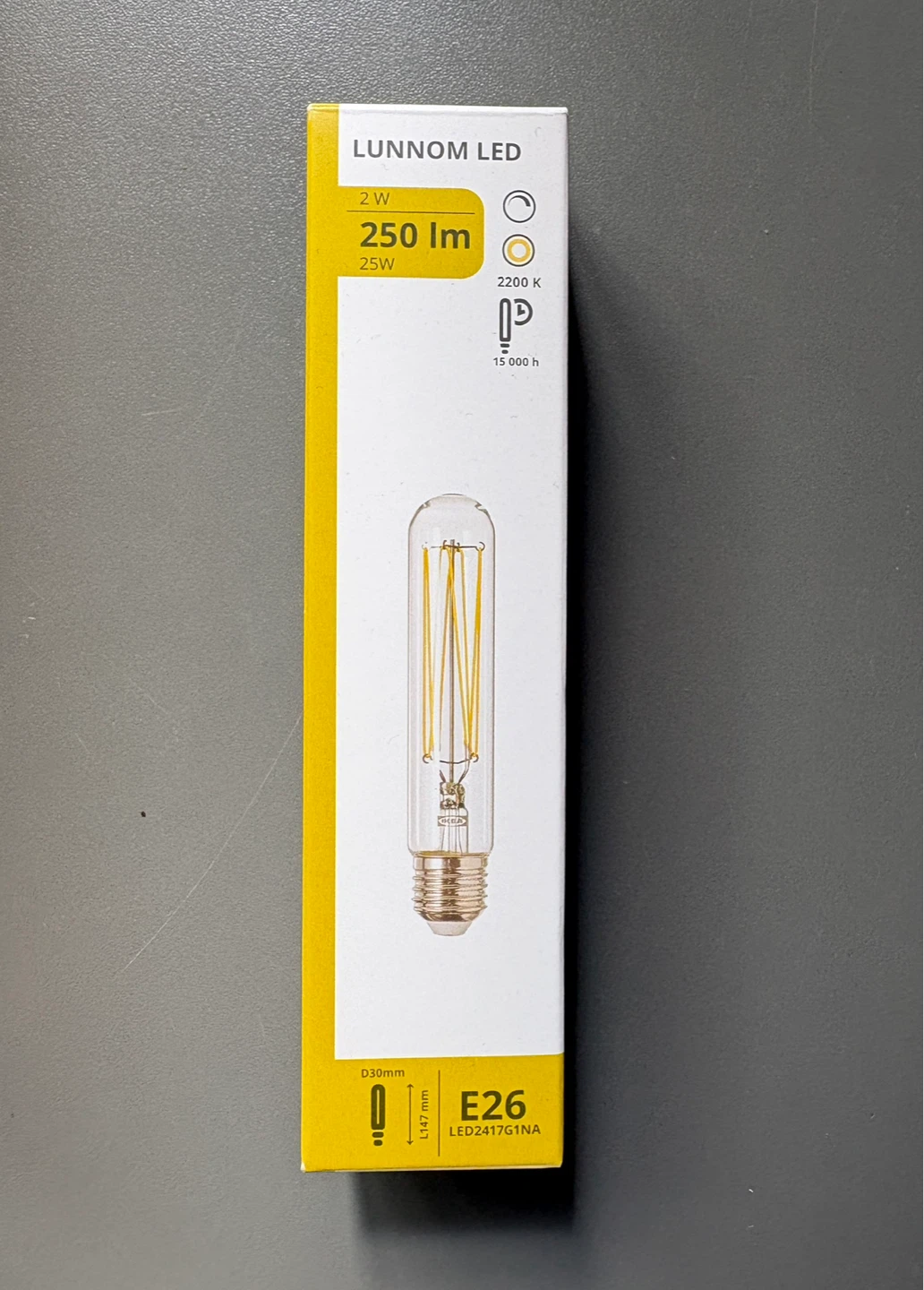 Ikea LUNNOM LED Light Bulb E26