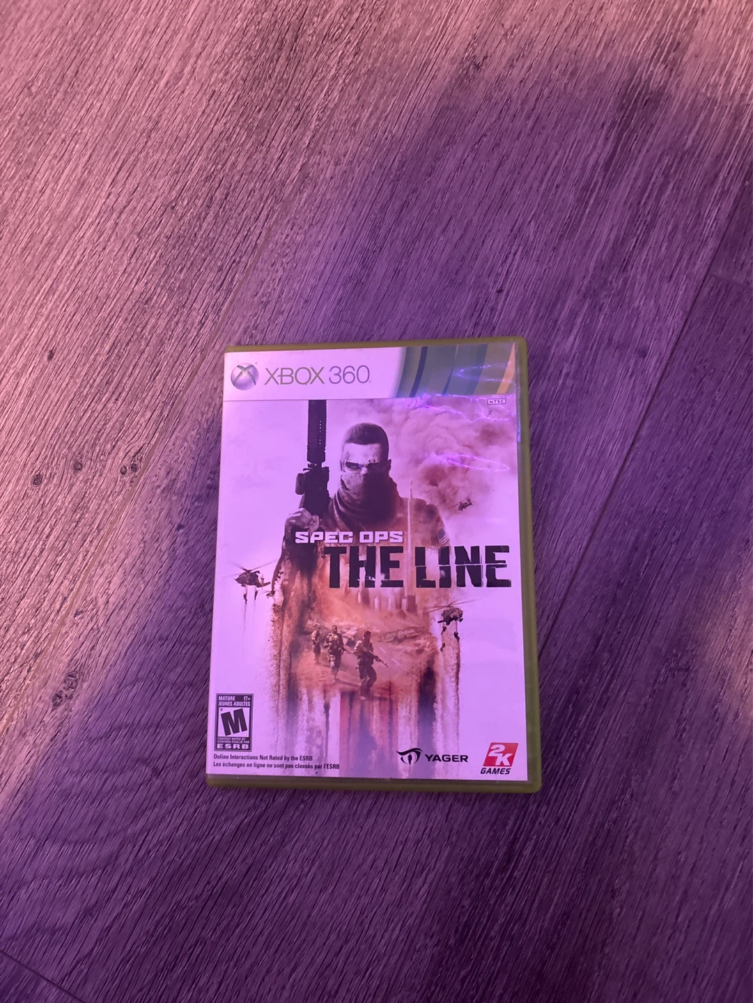 Xbox 360 Spec Ops: The Line Video Game