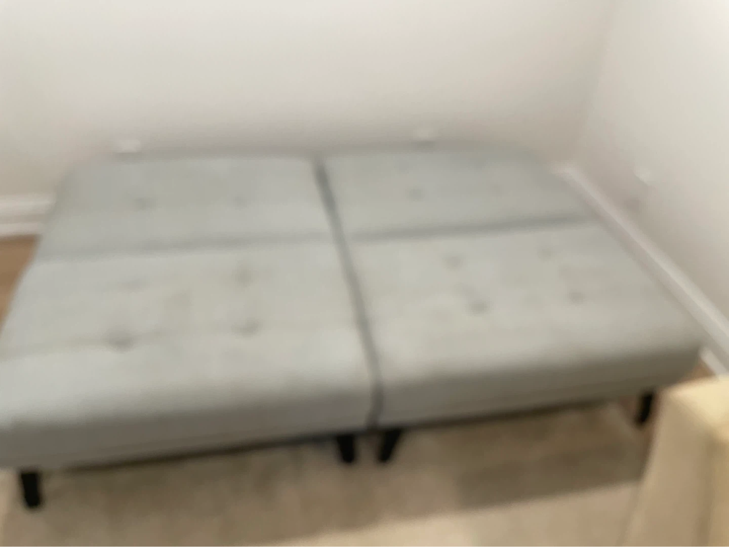 Grey Loveseat Euro sofa - photo 2