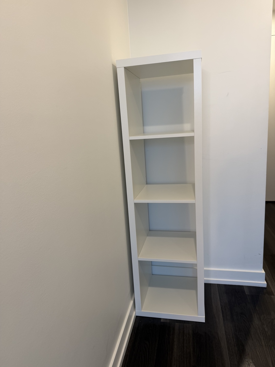 White shelf unit - photo 4