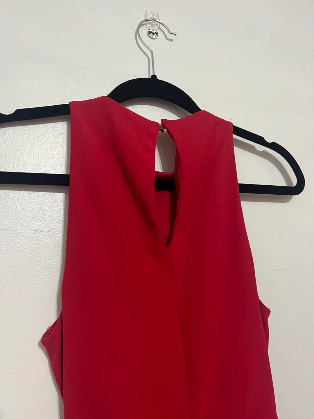 ASOS Women's Red Ruched Knot Detail Dress - US 4 - photo 3