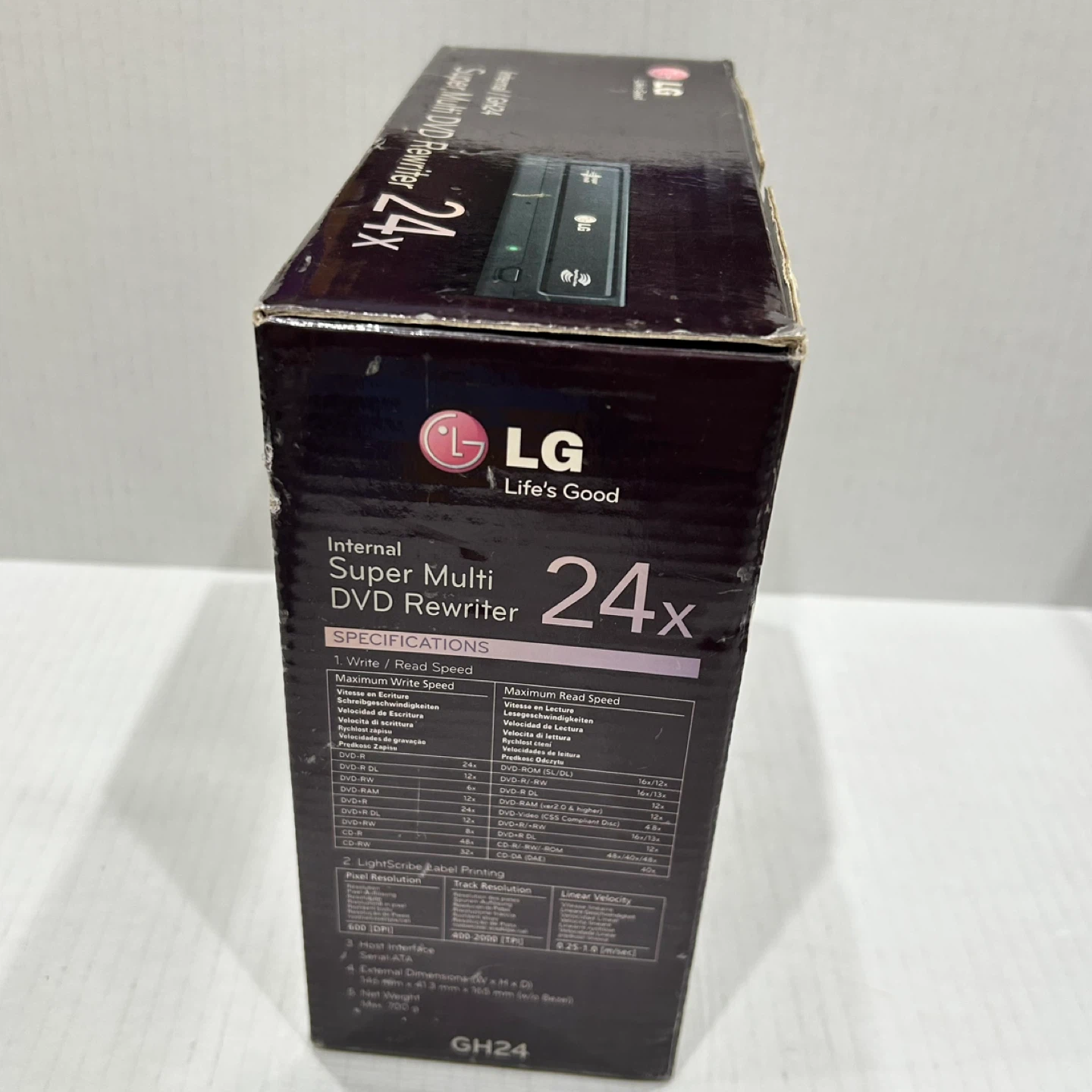 LG GH24 Internal Super Multi DVD Rewriter 24X Drive - photo 5