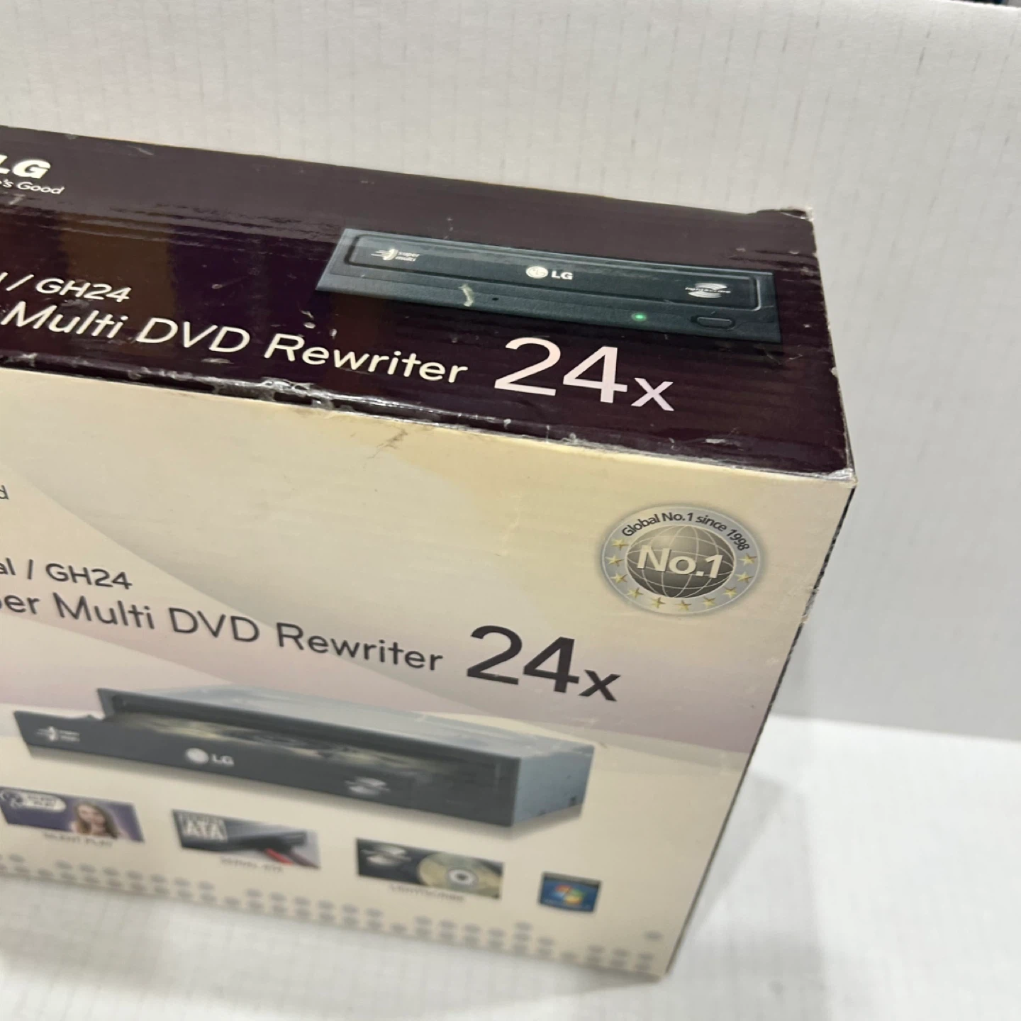 LG GH24 Internal Super Multi DVD Rewriter 24X Drive - photo 3