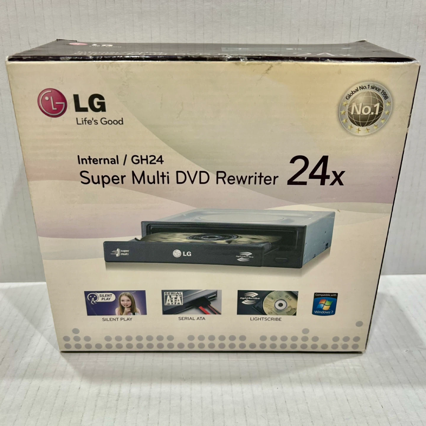 LG GH24 Internal Super Multi DVD Rewriter 24X Drive