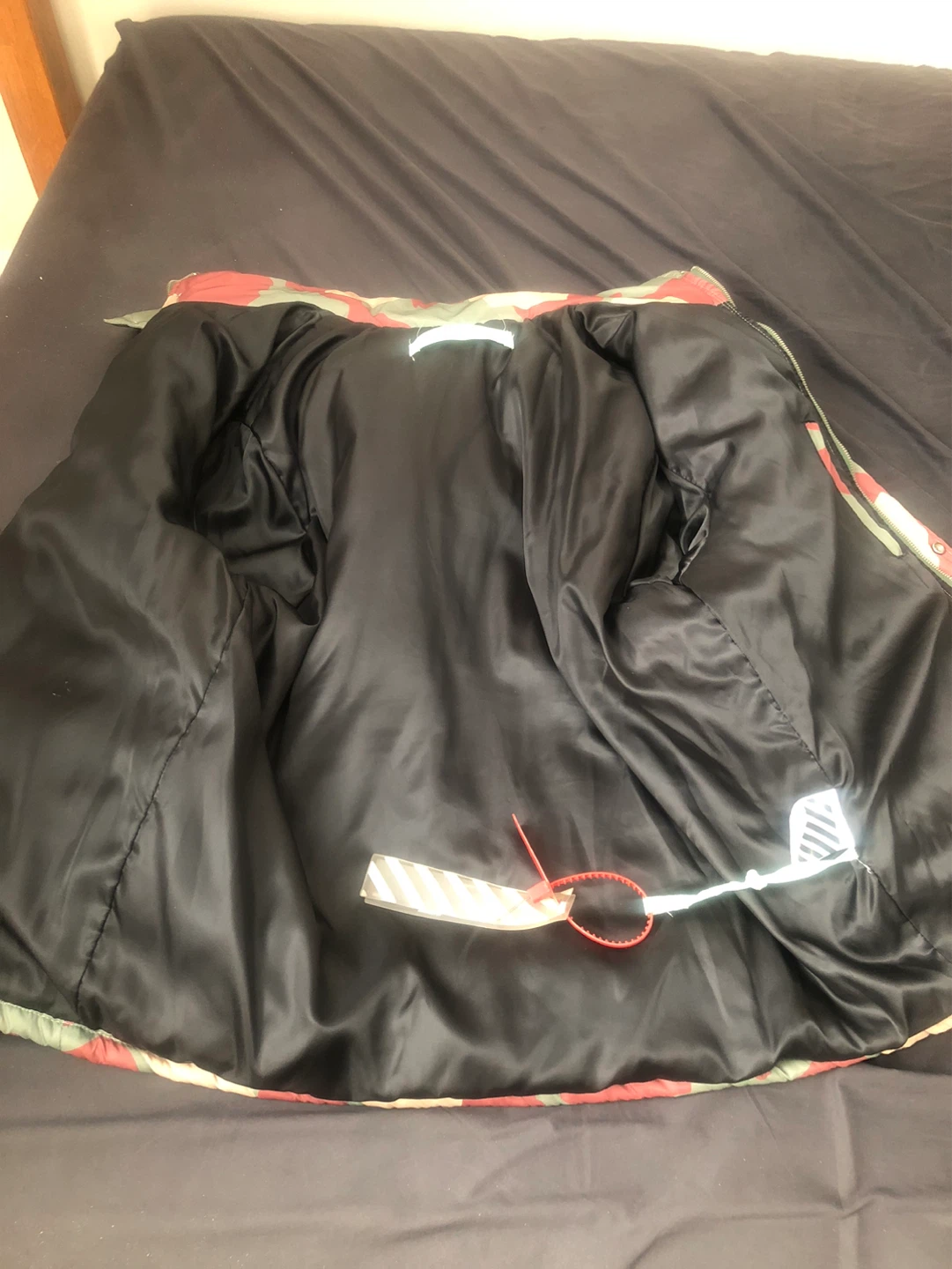 Off-White Camo Puffer Jacket - photo 2