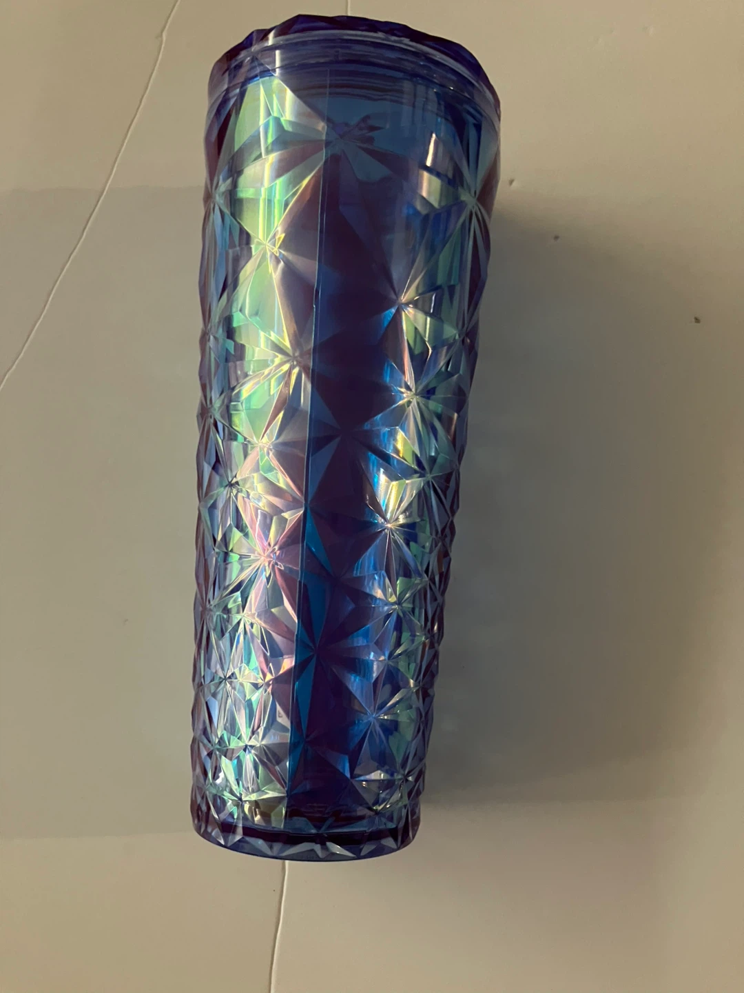 Starbucks Purple Iridescent Prism Geometric Cup (No straw) - photo 2
