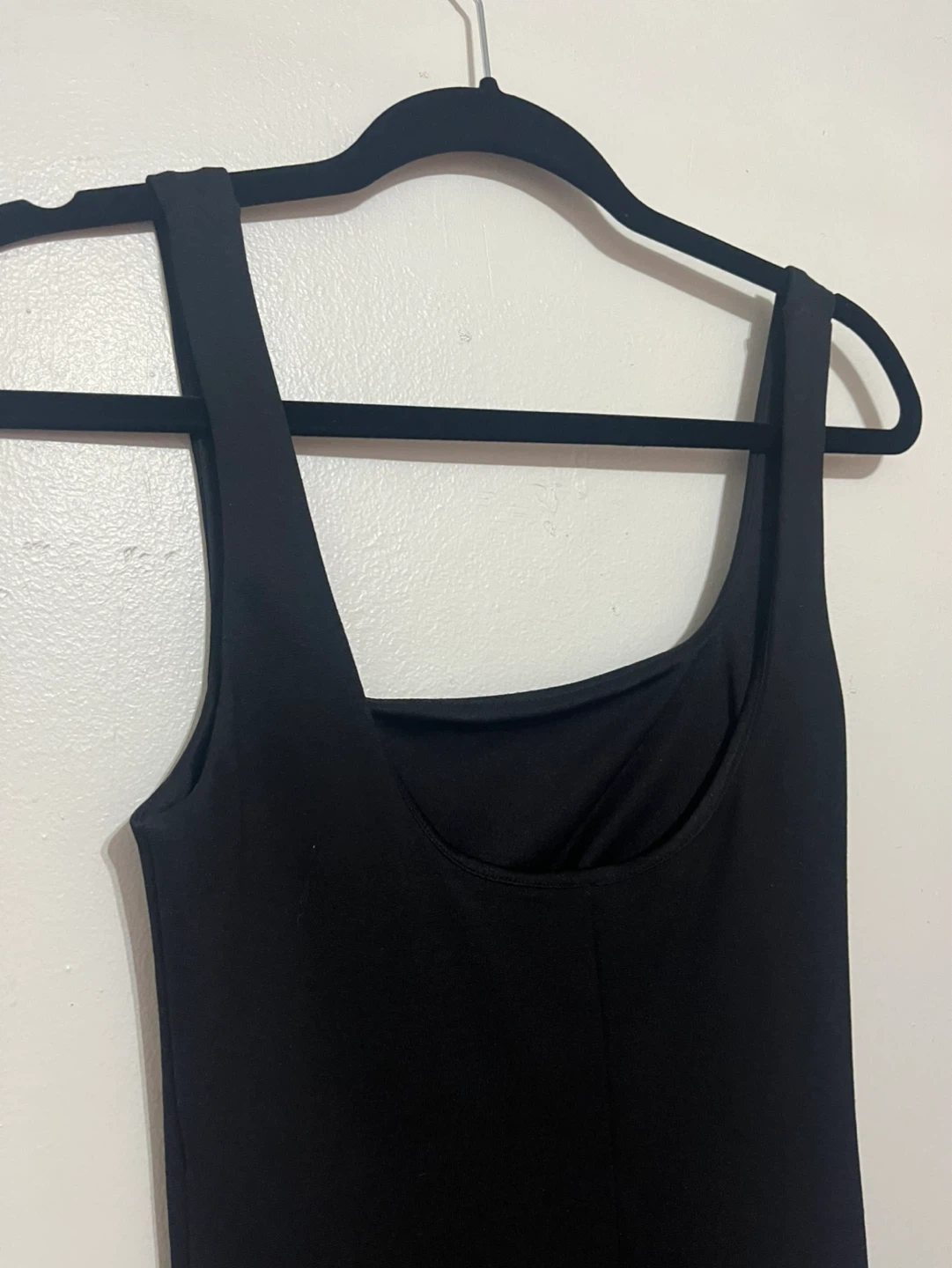 ZARA Black Ruched Button Detail Mini Dress - Size Small - photo 5