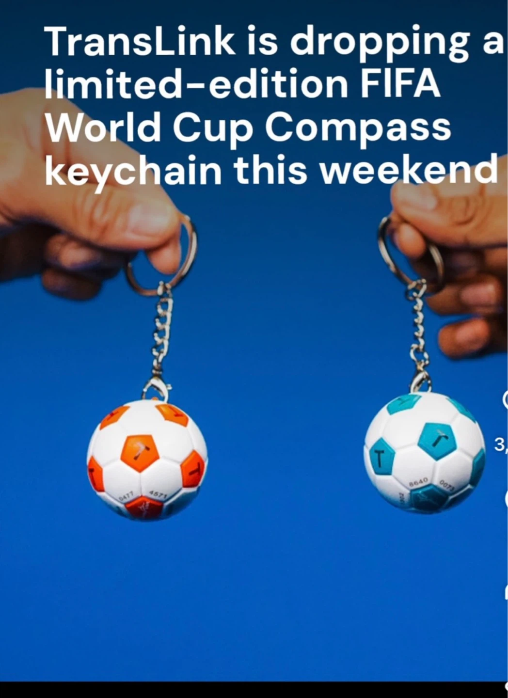 Limited Edition FIFA World Cup Compass Keychain - photo 2