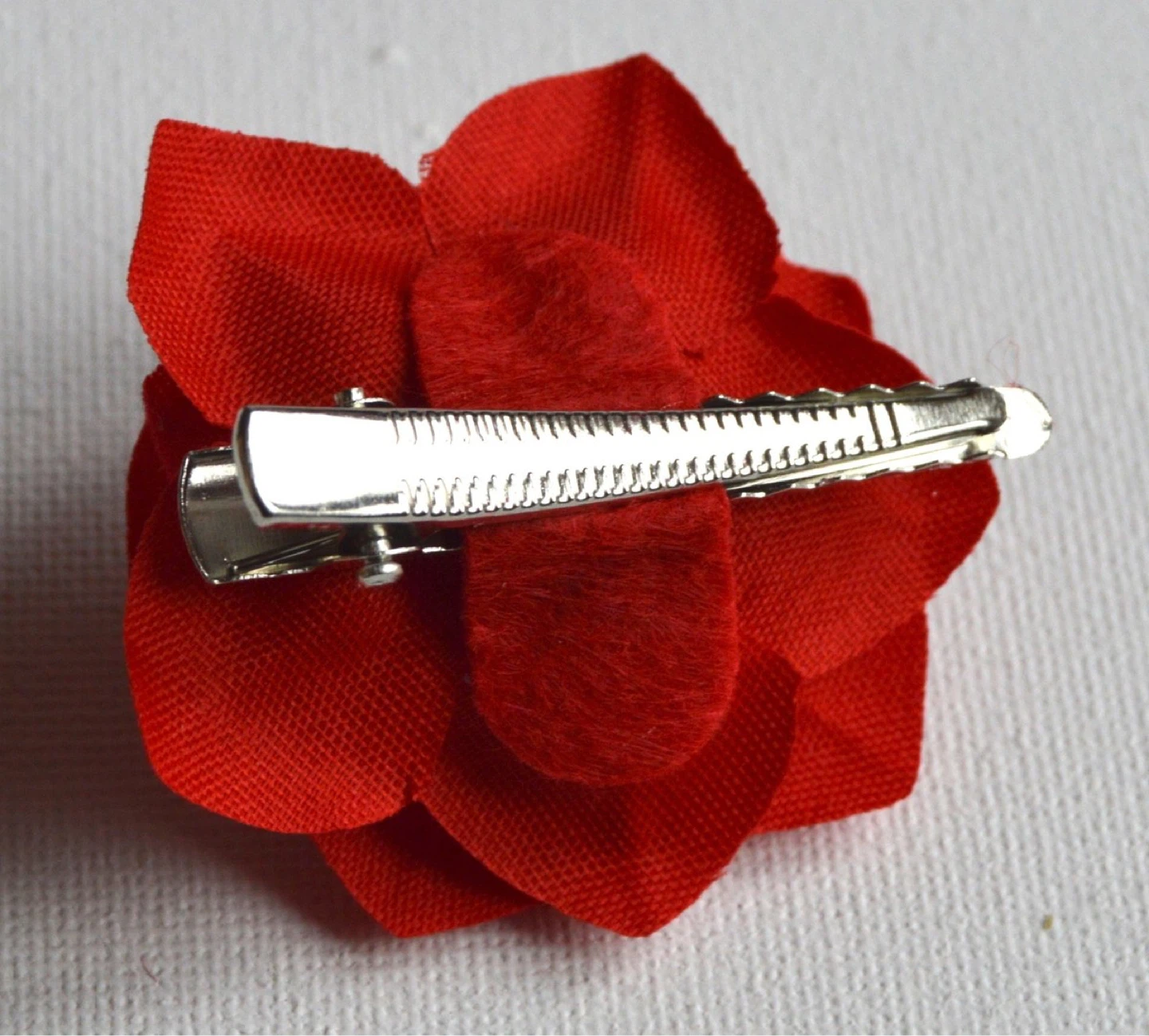 Red Rose Hair Clip - photo 2
