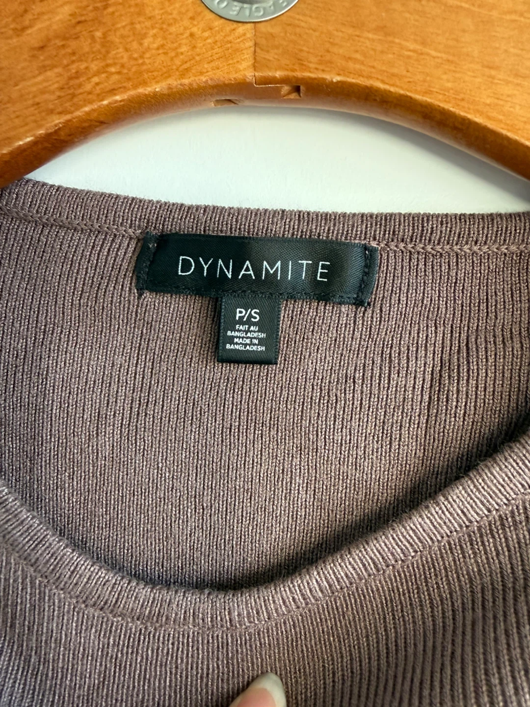 Dynamite Long Sleeve Button Detail Dress - photo 2