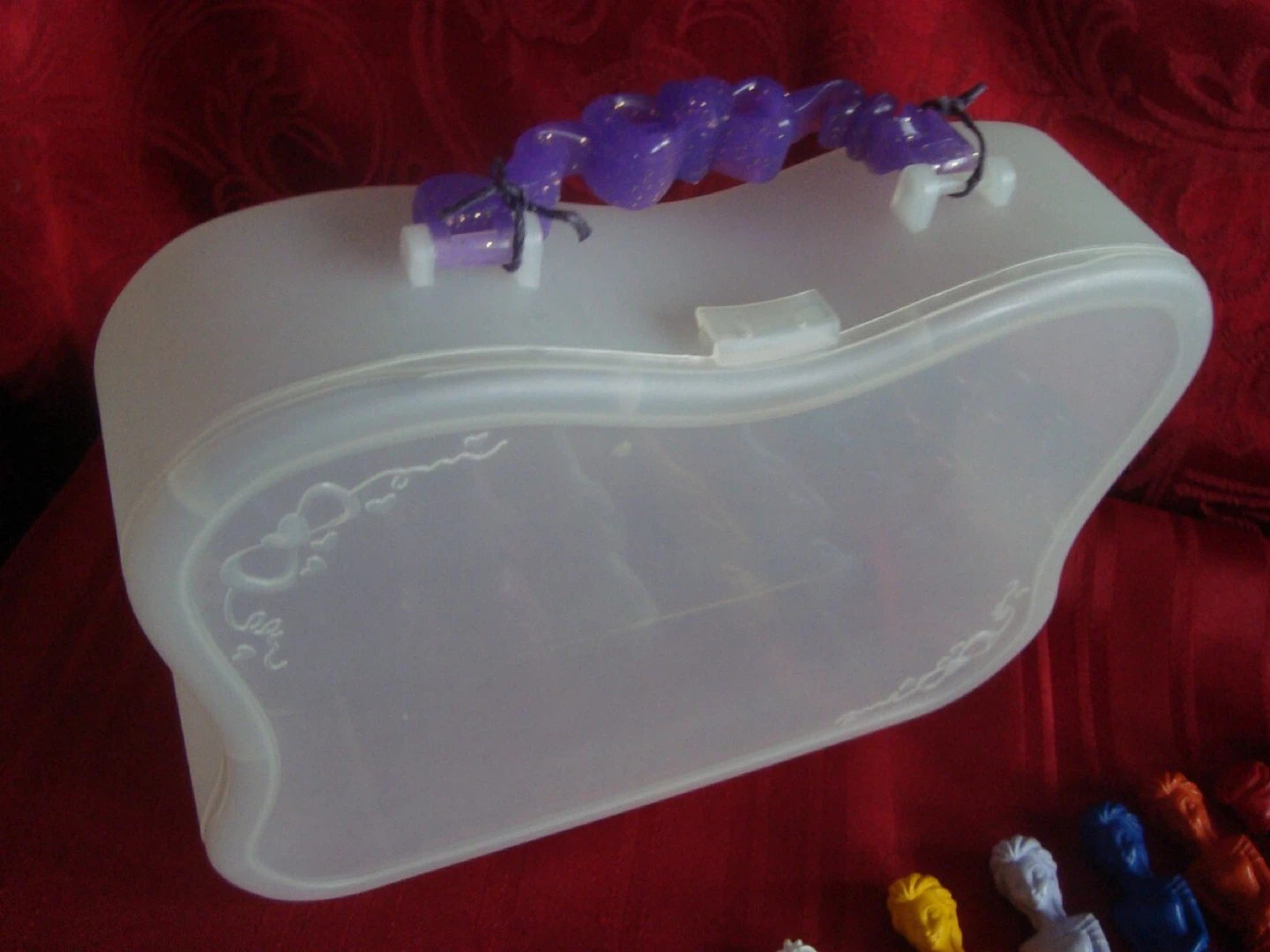 Clear Plastic Carrying Case with Handles - photo 2