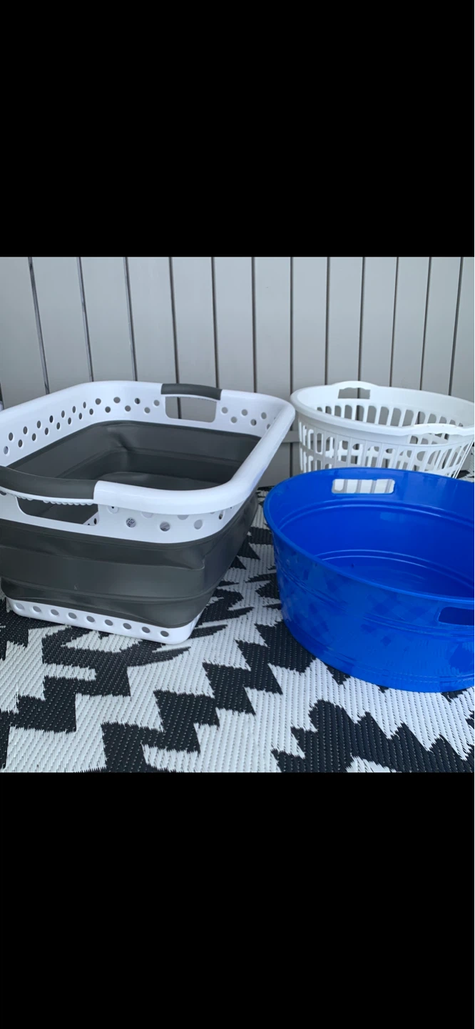 Plastic Storage Baskets: Laundry, toys, soft animals, etc - photo 2