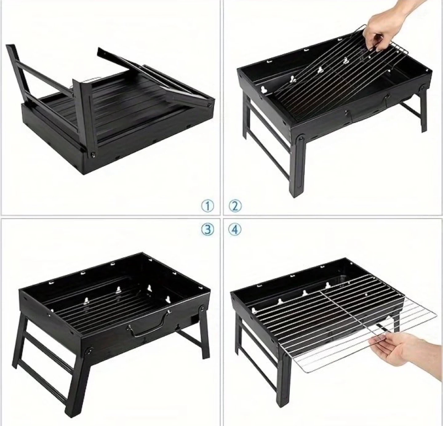 Portable Folding Barbecue Grill - photo 3