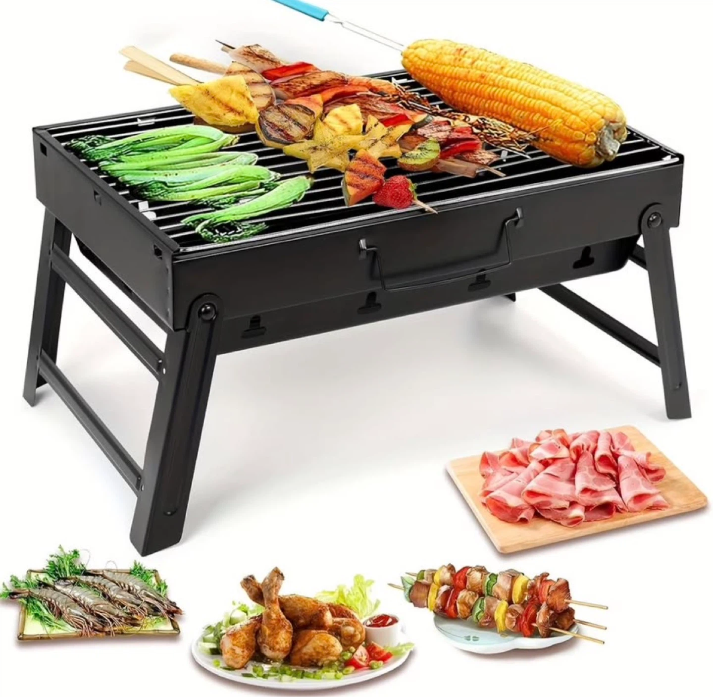 Portable Folding Barbecue Grill