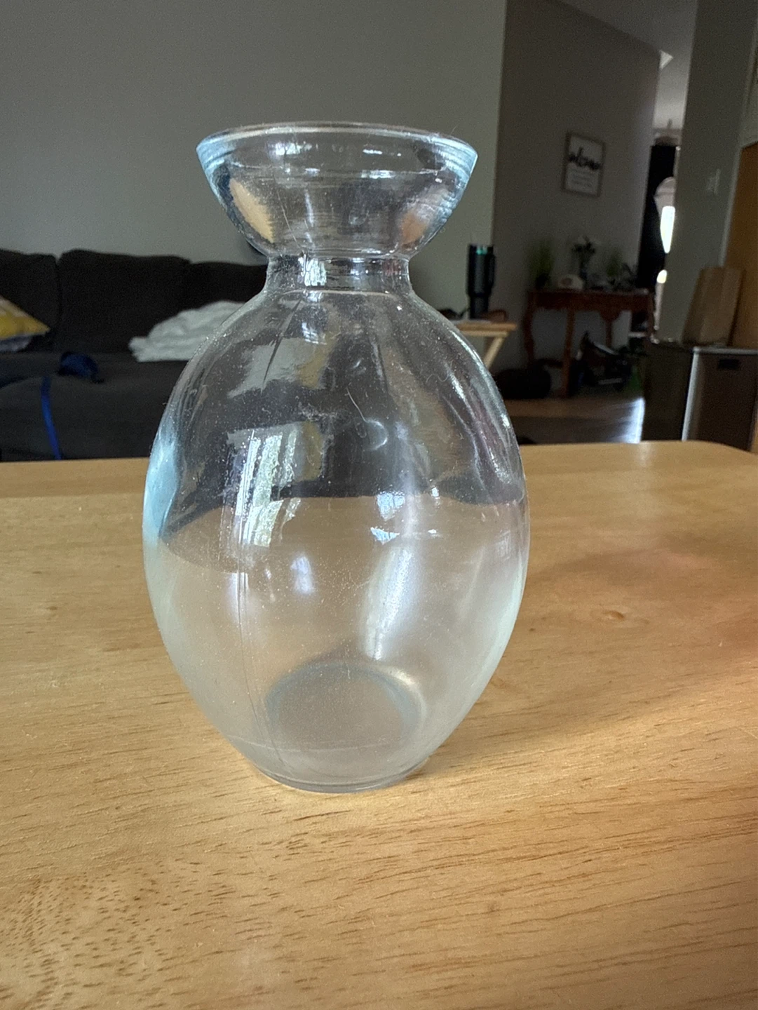 Clear Glass Vase - photo 2