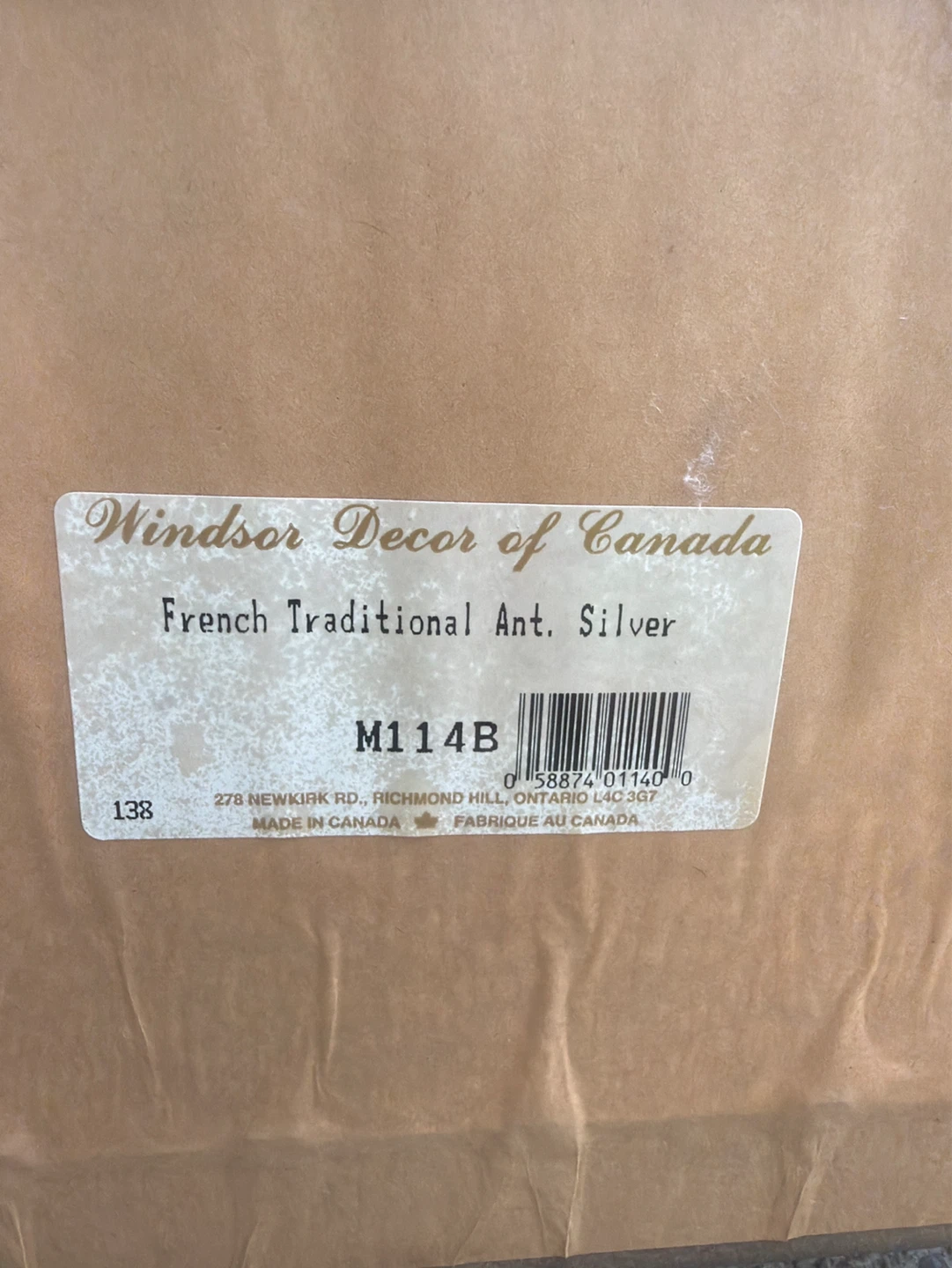 Windsor Decor of Canada French Traditional Mirror - photo 3
