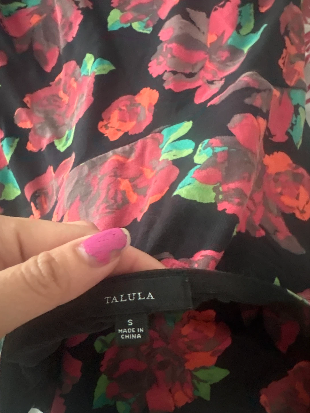 Talula Floral Dress - Size S - photo 2
