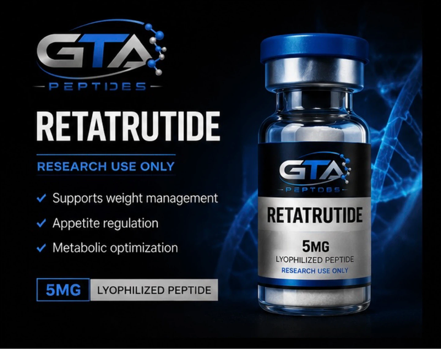 PEPTIDES - RETA | MOT-C | BPC-157 | TESSA | GHK-CU - photo 2