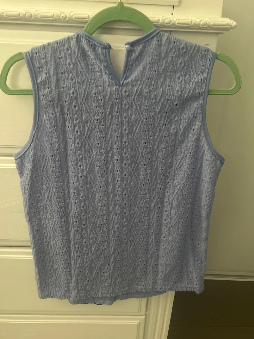 SHEIN Lavender Lace Trim Tank Top - photo 2