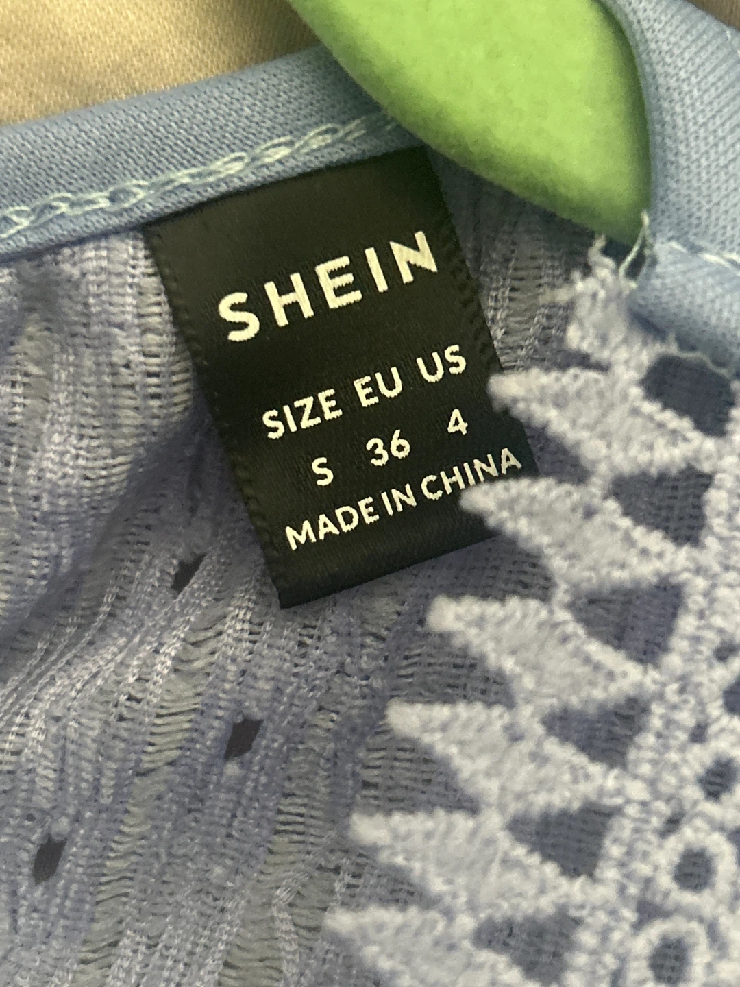 SHEIN Lavender Lace Trim Tank Top - photo 3