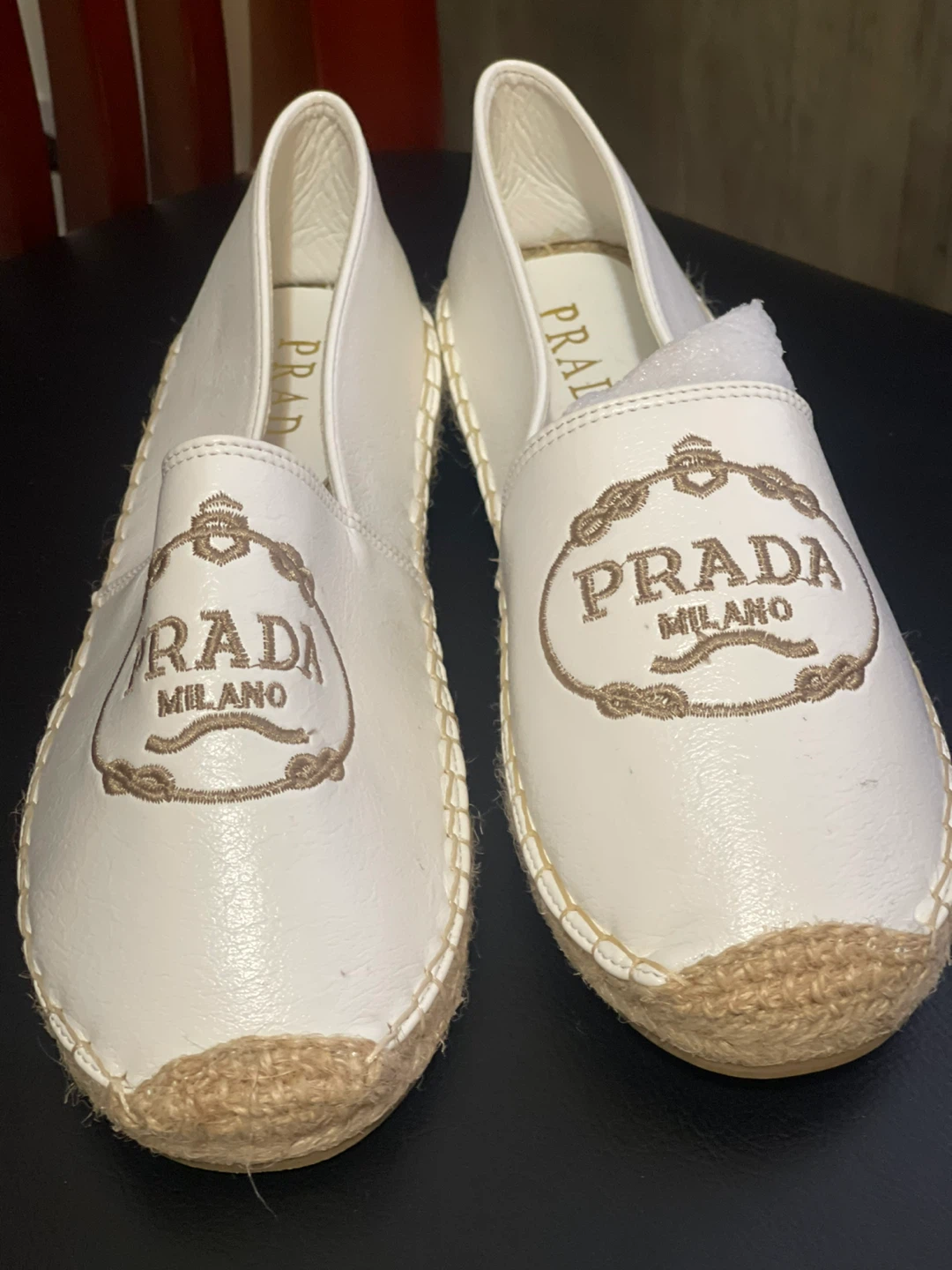 PRADA Espadrille Flats - White - photo 4