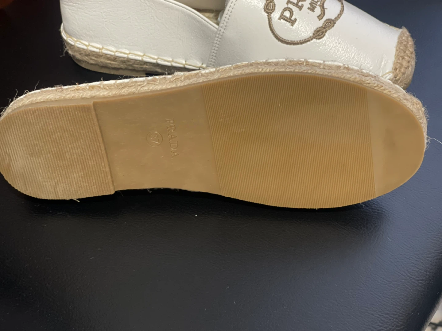 PRADA Espadrille Flats - White - photo 3