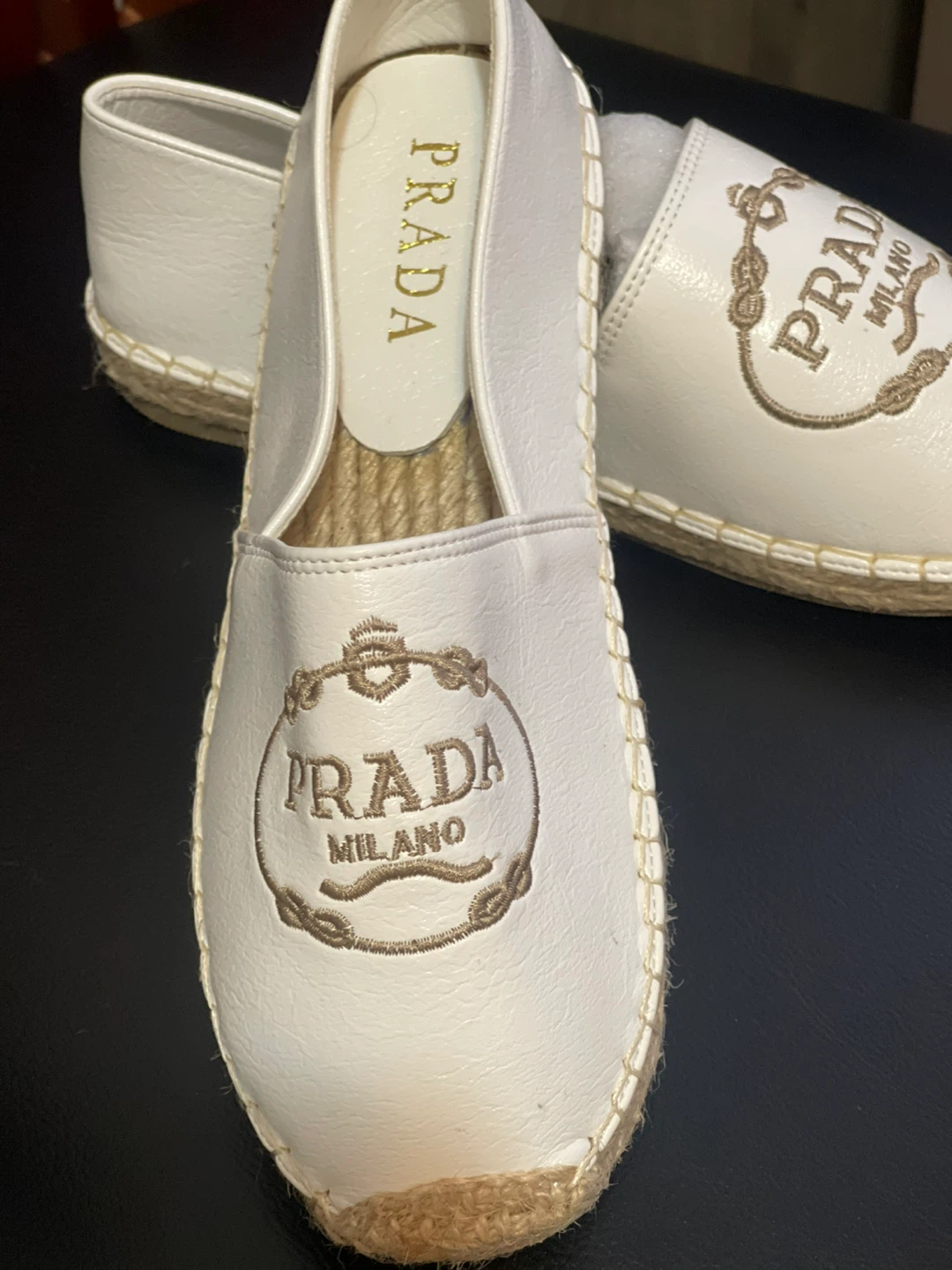 PRADA Espadrille Flats - White - photo 2