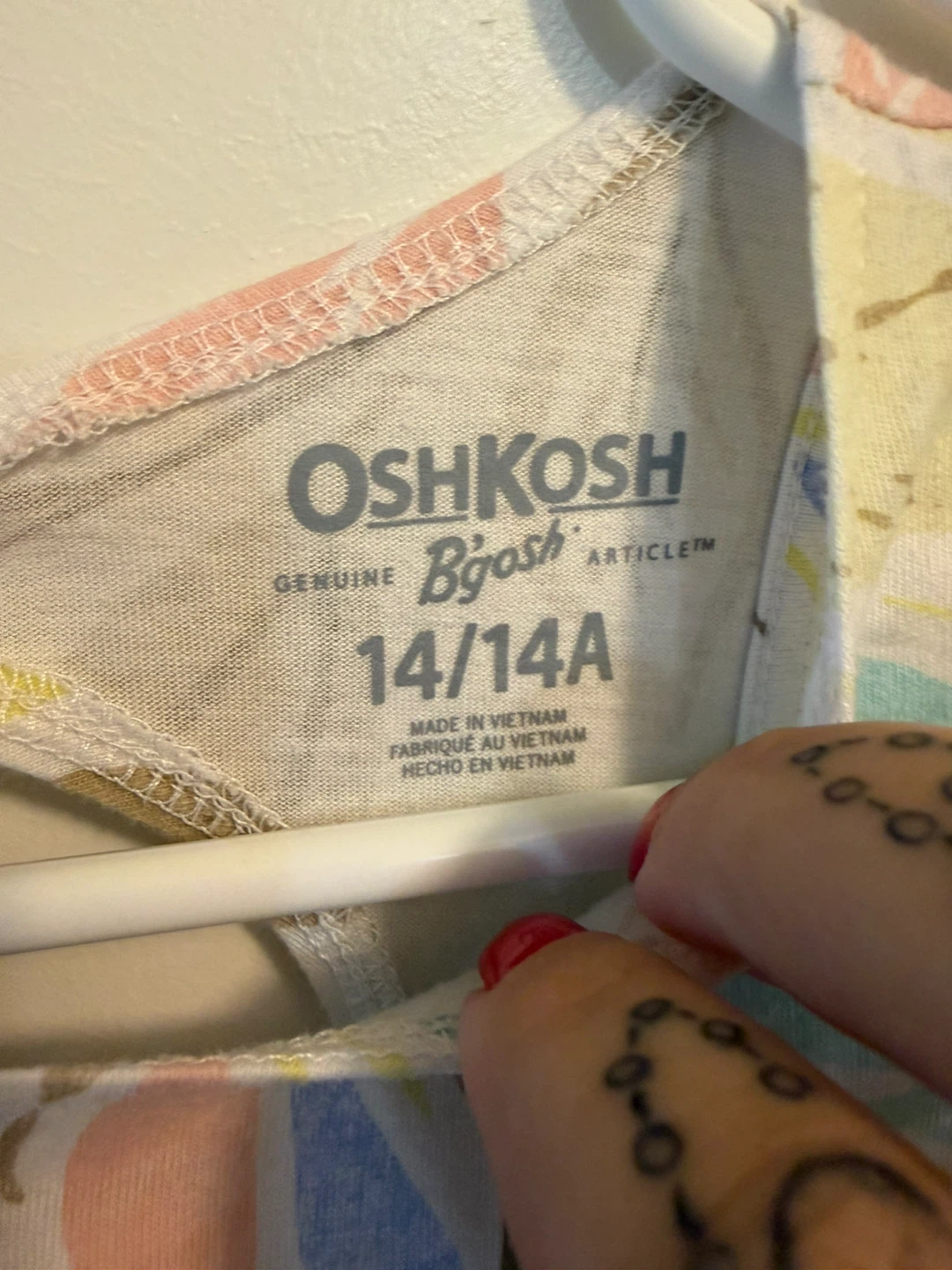 OshKosh B'gosh Floral Tank Top - photo 2