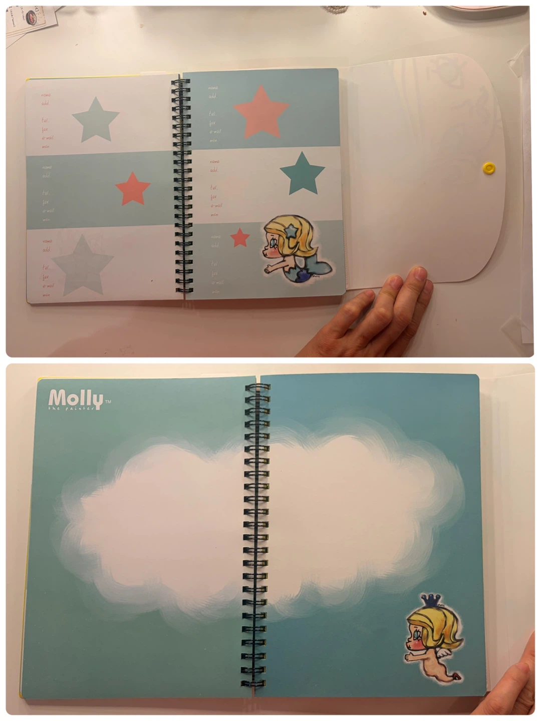Molly the Painter Spiral Notebook & Calendar - photo 3