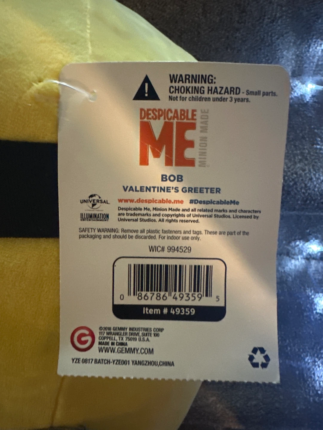 Despicable Me Minion Bob Plush - photo 4