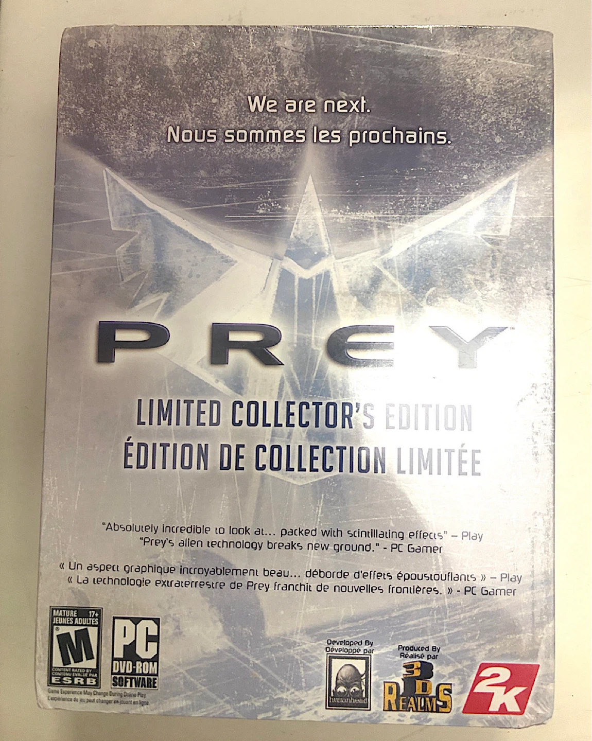 PREY (2006) Ltd Collector’s Ed Sealed