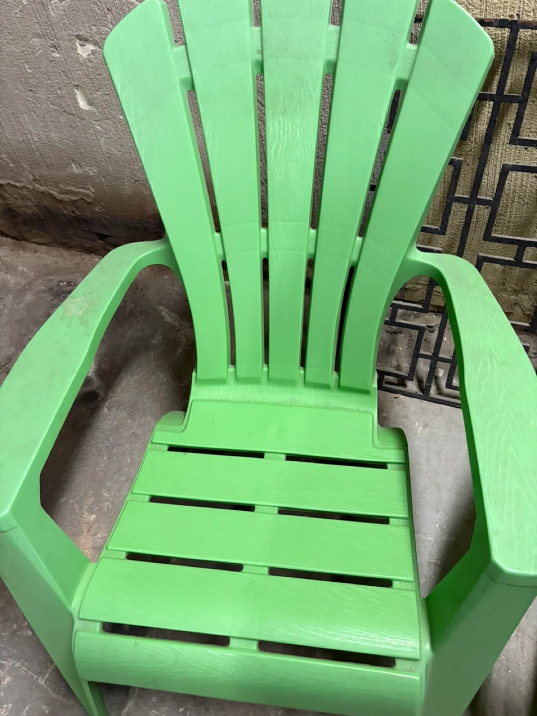Two Green Adirondack Chairs - photo 2