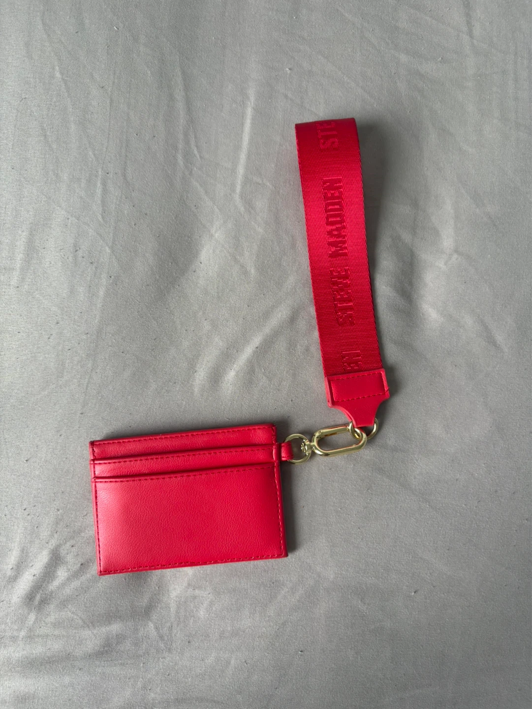 Steve Madden Red Cardholder with Wristlet - photo 2