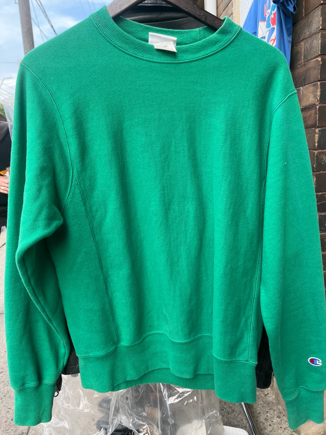 Champion Green Crewneck Sweatshirt