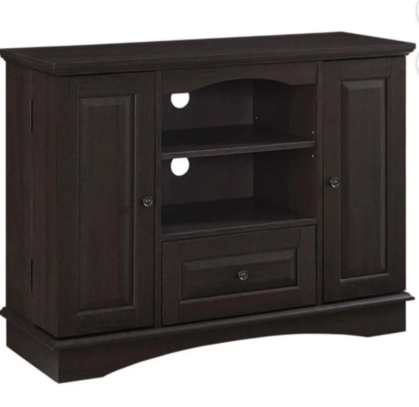 Brand New Dark Brown TV Stand with Storage - photo 4