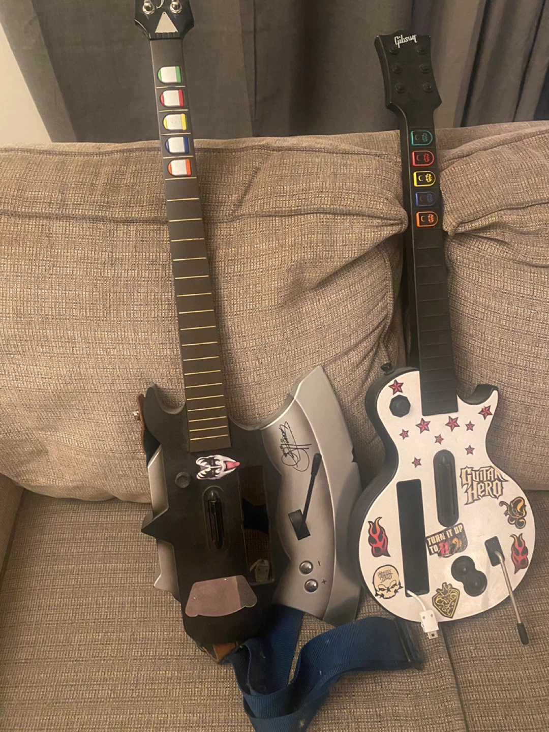 Wii guitar hero stuff