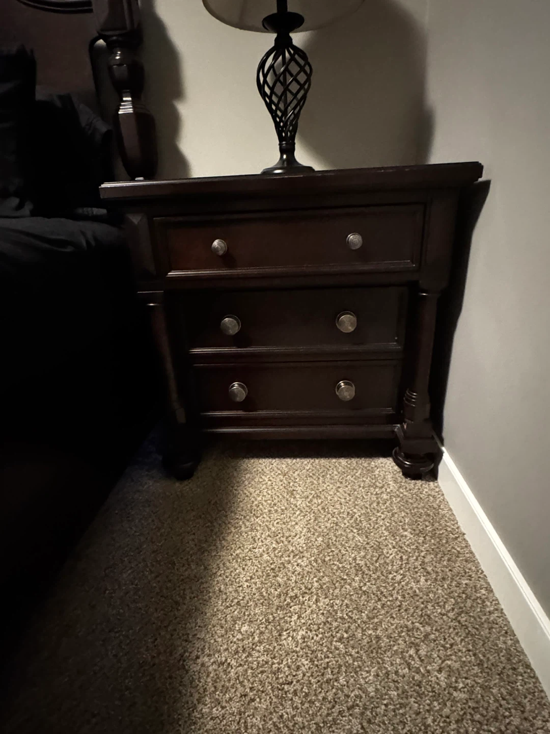 King Size Bedroom Set - Dresser, Wardrobe, Nightstands, Mirror - photo 2