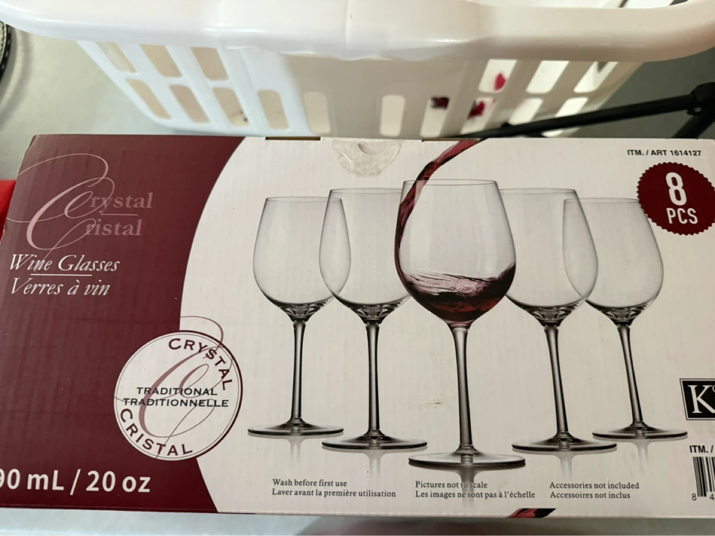 Crystal Vistal Wine Glasses - Set of 8 - photo 4