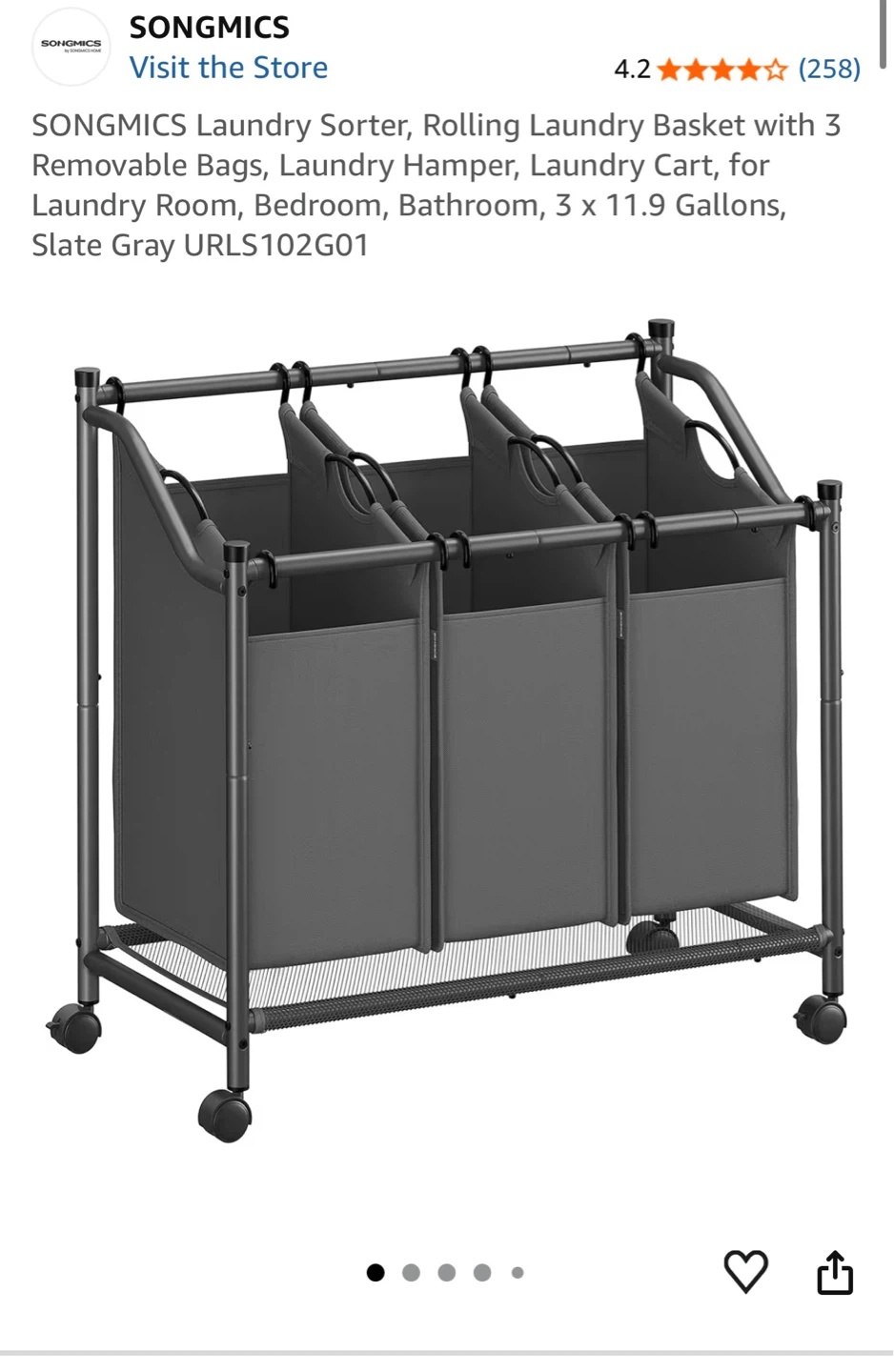 Laundry hamper