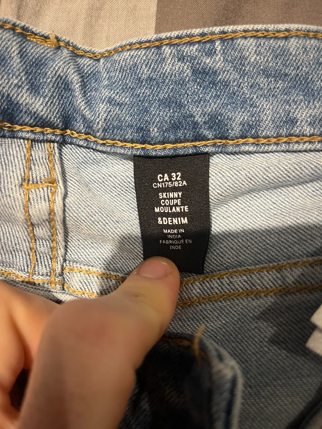 H&M Skinny Fit Distressed Jeans and black jack and jones jeans