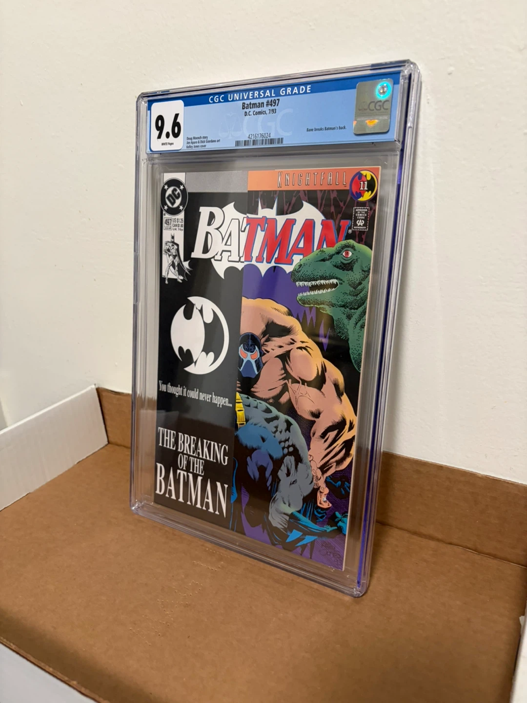CGC Graded Batman #497 (1993) - Knightfall Saga