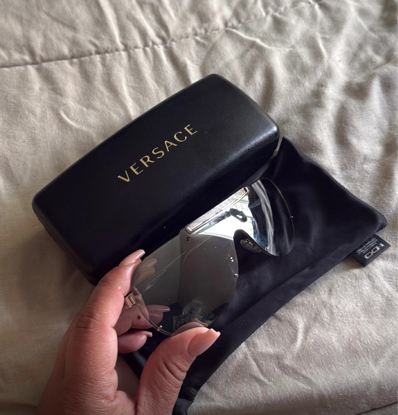 Versace Sunglasses with Case