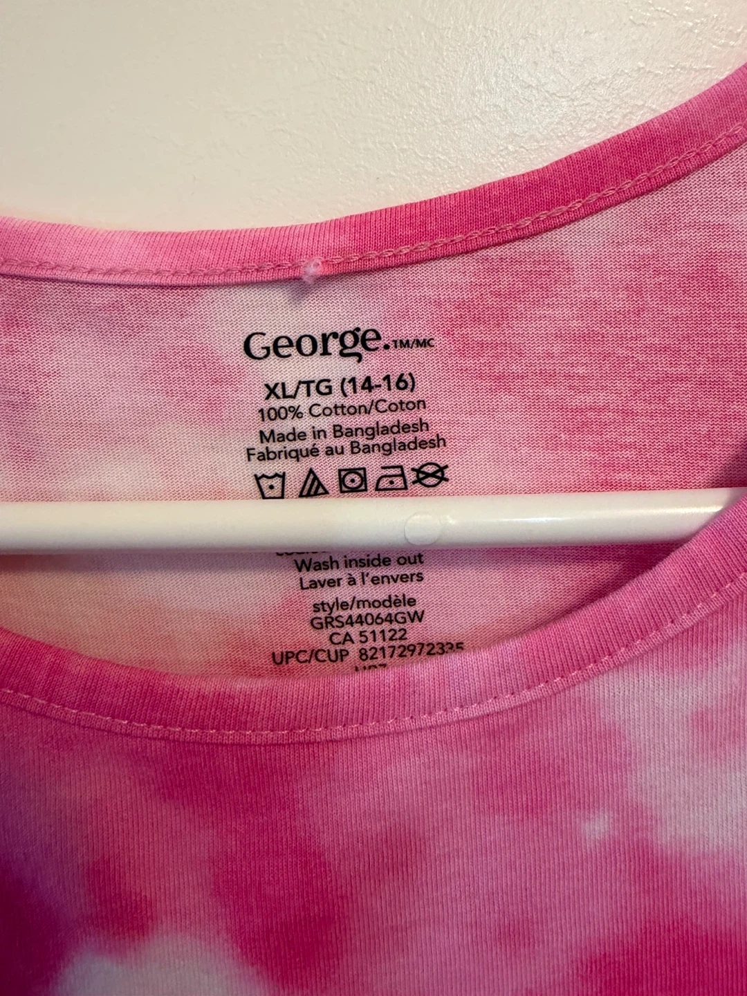 George tie-dye pink dress XL/TG - photo 2
