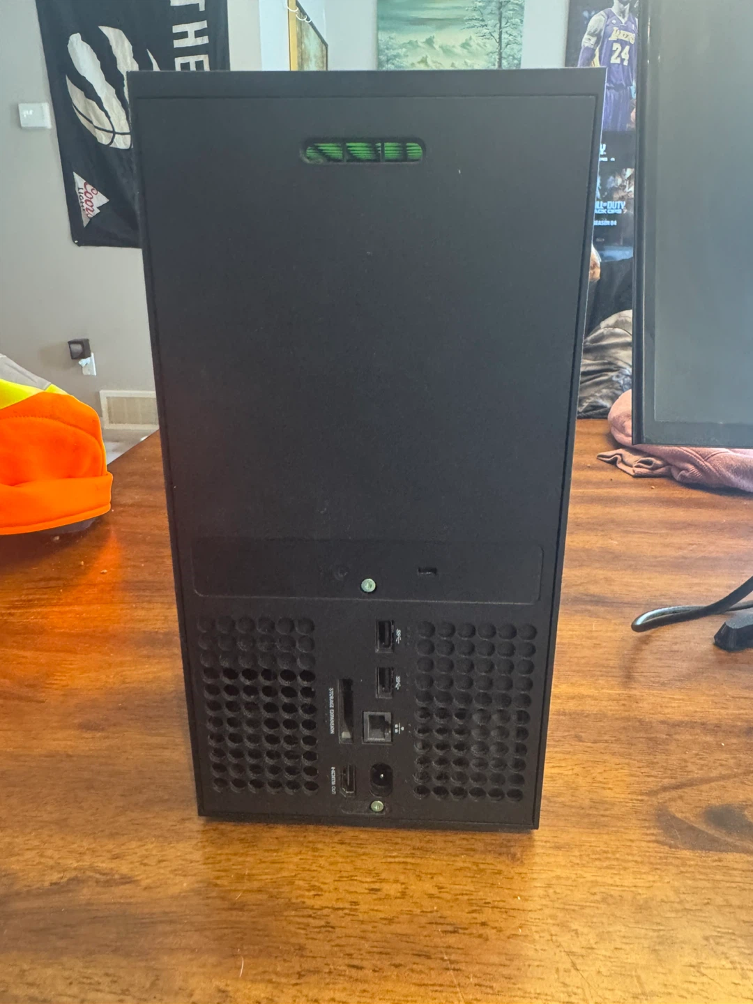 Microsoft Xbox Series X and Samsung 24-inch Monitor