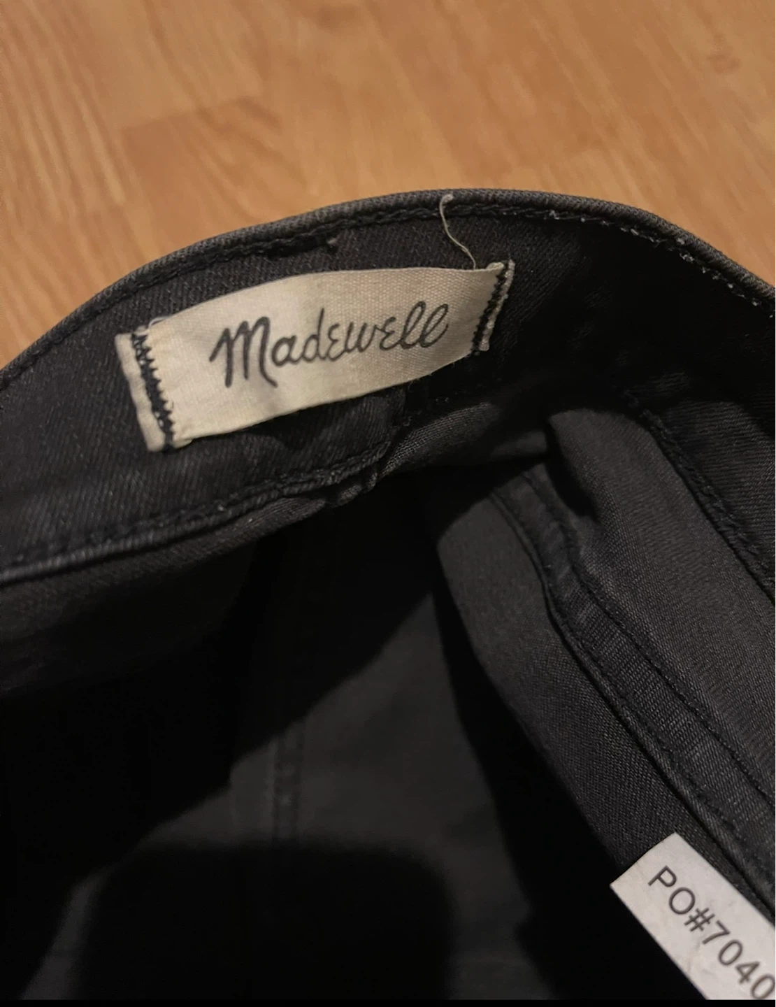 Madewell 9" High Riser Skinny Skinny Jeans Black Size 27 - photo 3