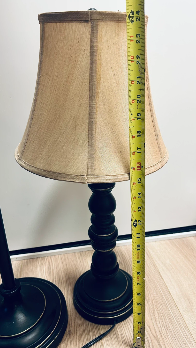 2-Piece Matching Lamp Set – Floor Lamp & Table Lamp - photo 3