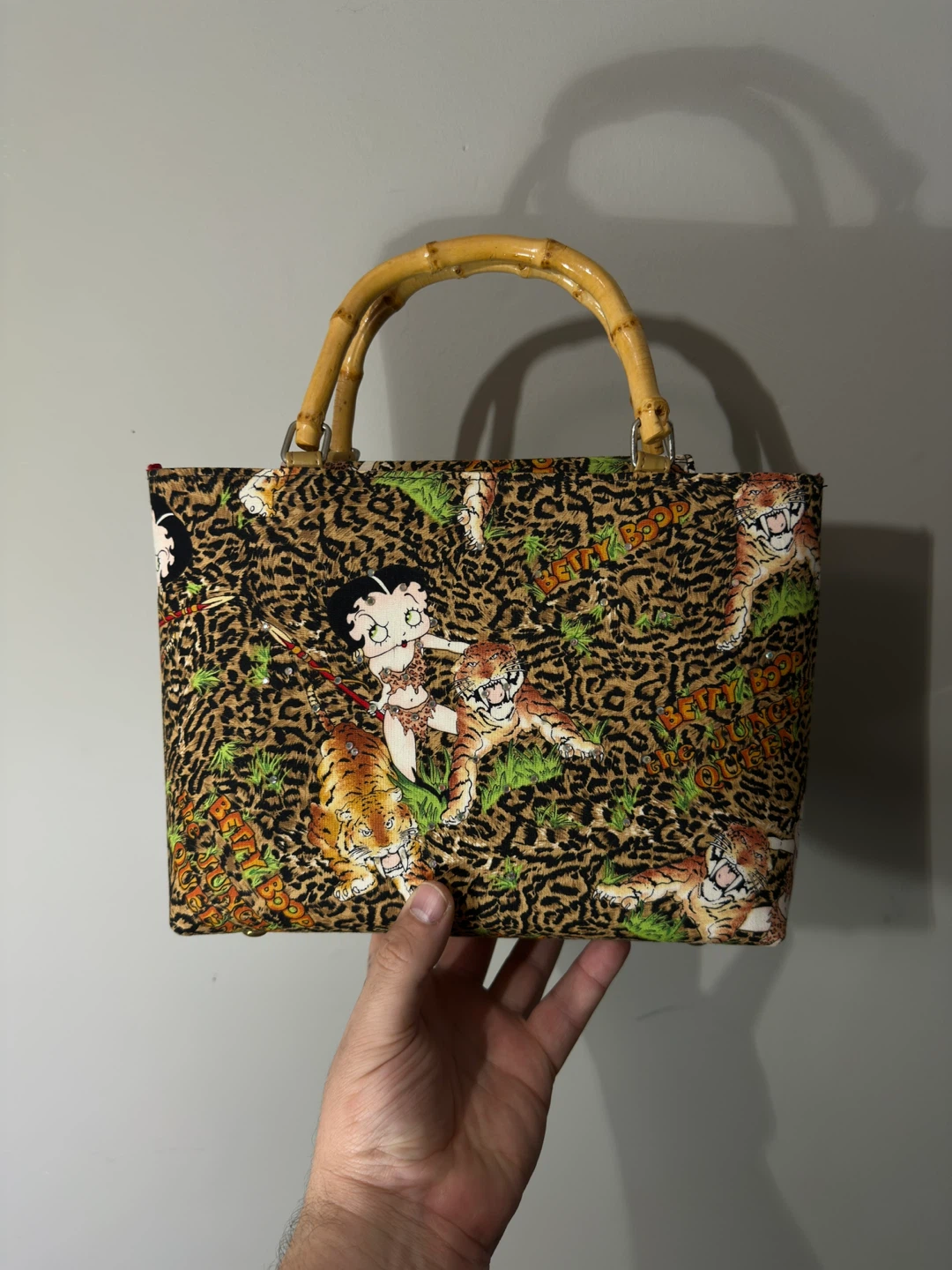 Vintage Betty Boop "The Jungle Queen" Handbag