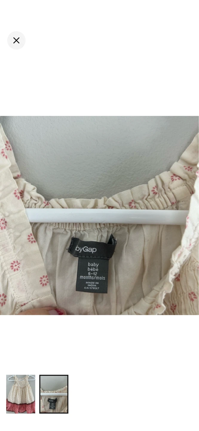 Baby by GAP Dress Size 6-12 Months - photo 2