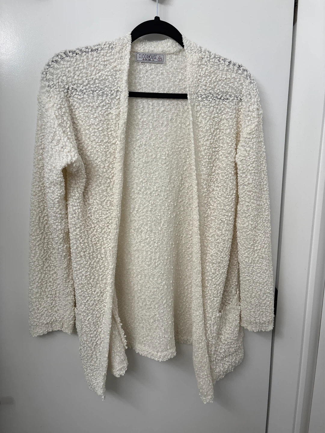 Clockhouse Cream Boucle Cardigan
