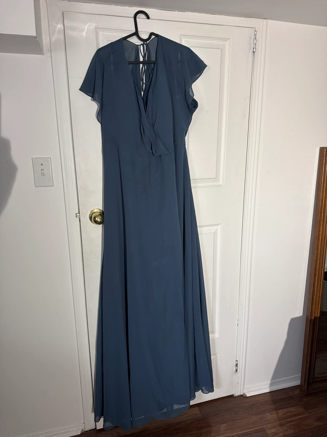Jenny Yoo Bridesmaid Dress in Dusty Blie